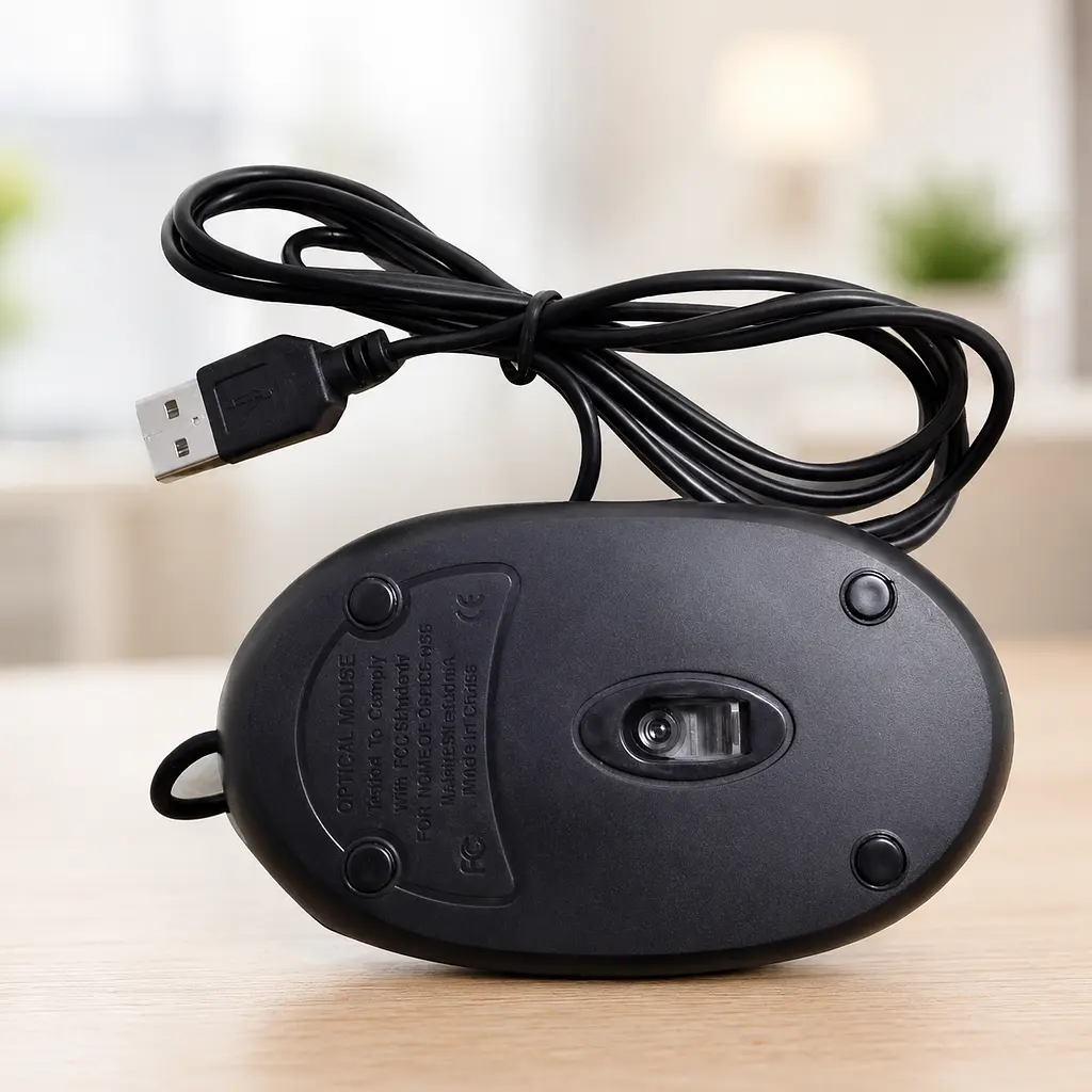 Мишка MOUSE MINI G631/KW-01/XT-610 / Оптична мишка чорна - фото 4