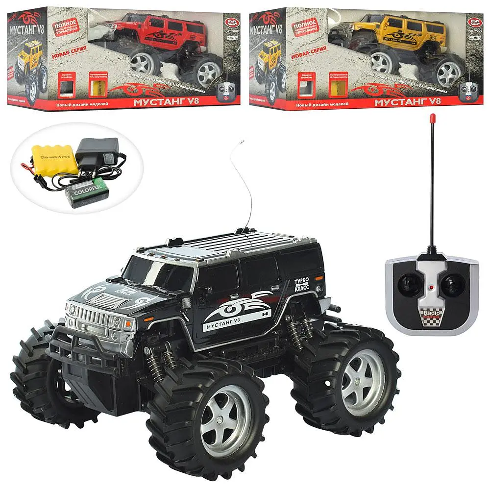 Машинка джип на радіокеруванні Limo Toy Rally JT-9009 (9009) в асортименті