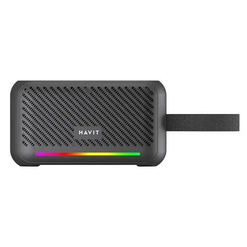 Колонка портативна SK876BT 7W, Black, Bluetooth 5.4, AUX, USB, FM, BT, TWS, TF, RGB Havit teh0032996 - фото 2