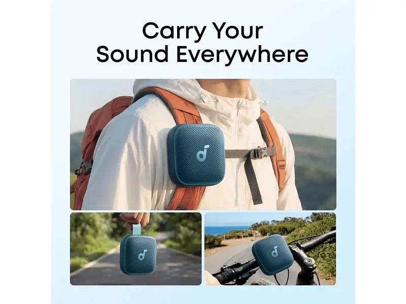 Портативна колонка ANKER SoundCore Boom Go 3i Blue (D5103030) - фото 5