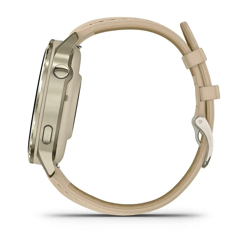 Смарт-годинник Garmin Venu 4 41mm Lunar Gold with Bone Silicone Band (010-03013-00) - фото 3