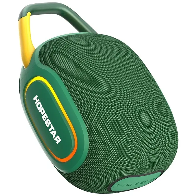 Bluetooth колонка Hopestar P91 15W Green - фото 3