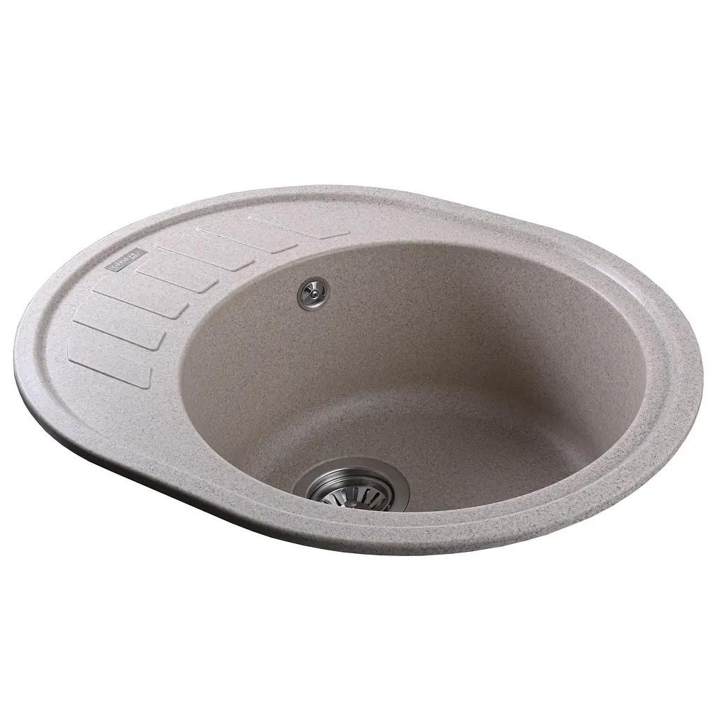 Гранітна мийка Globus Lux Arno піщаний 620х500мм-А0004 - фото 3