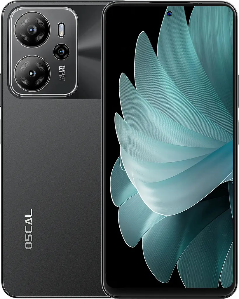 Смартфон Blackview Oscal Tiger 13 8/256Gb DS Hurricane Black NFC (чорний) - фото 4