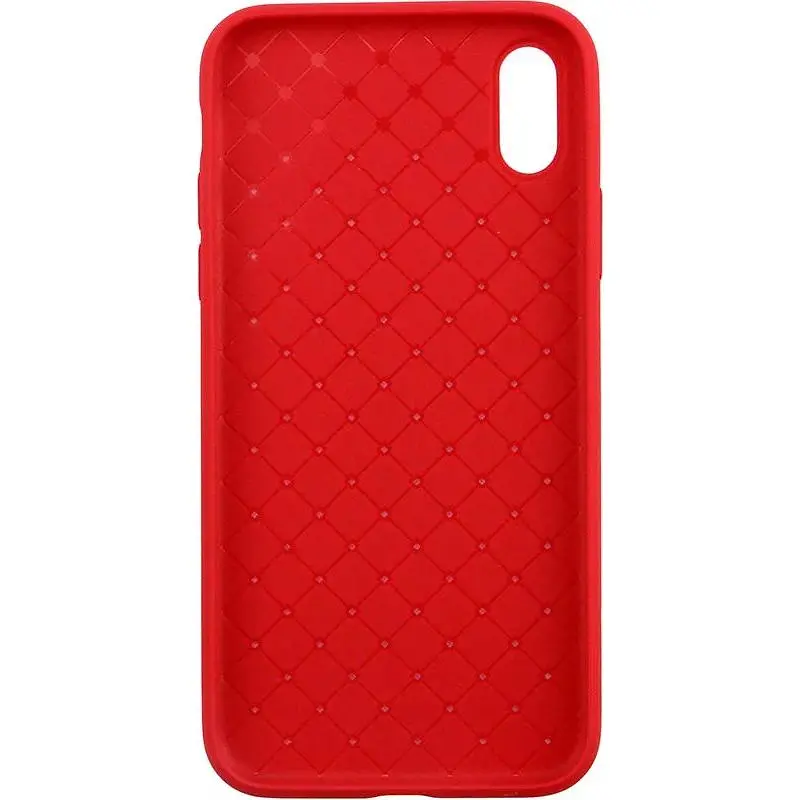 Чохол-накладка Usams Yun Series Apple iPhone X Red - фото 3