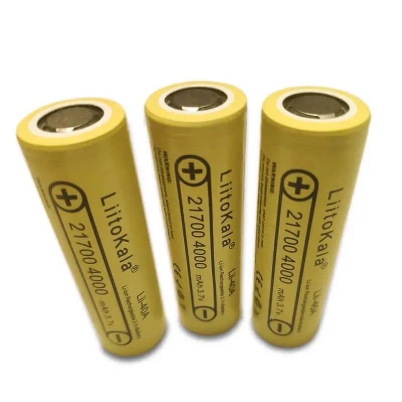 Акумулятор 21700 Liitokala 40A 4000mAh (Original) - фото 4