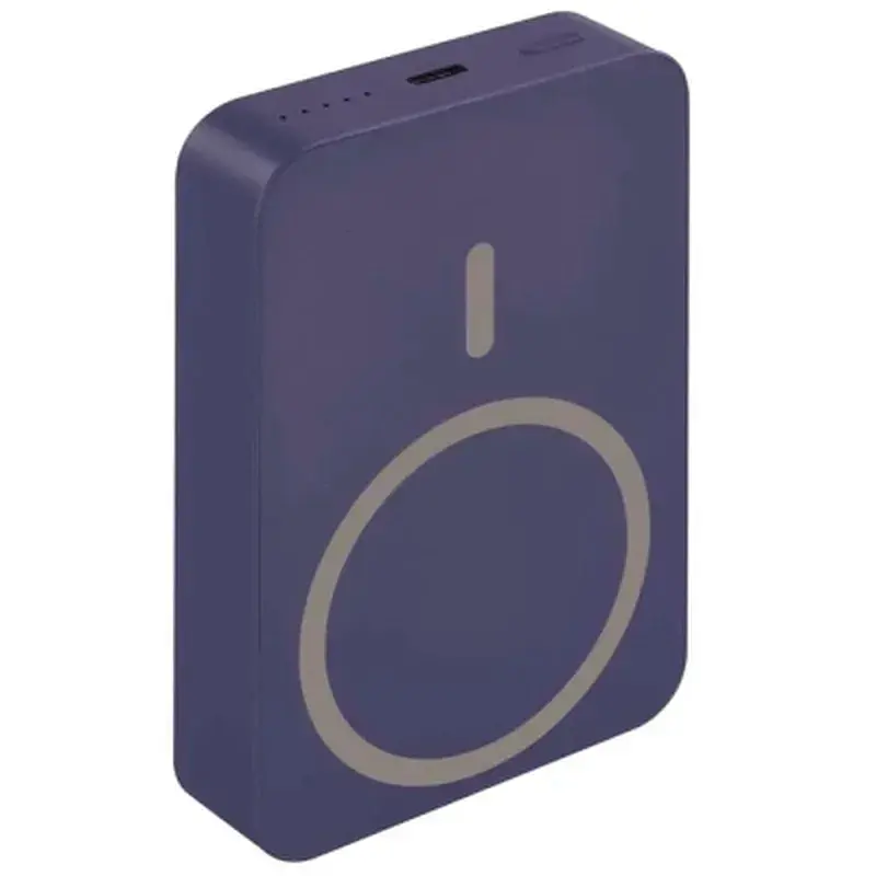 Батарея універсальна EMOS 10000mAh WI1046, 20W, Wireless, blue (B0551BL) - фото 7