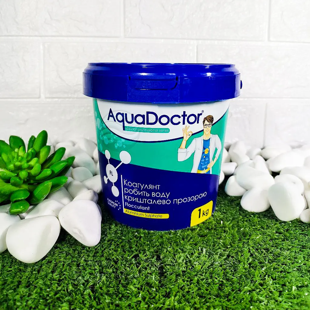 Комплект хімії для басейну AquaDoctor Standard 6 в 1 для каркасного басейну - фото 5