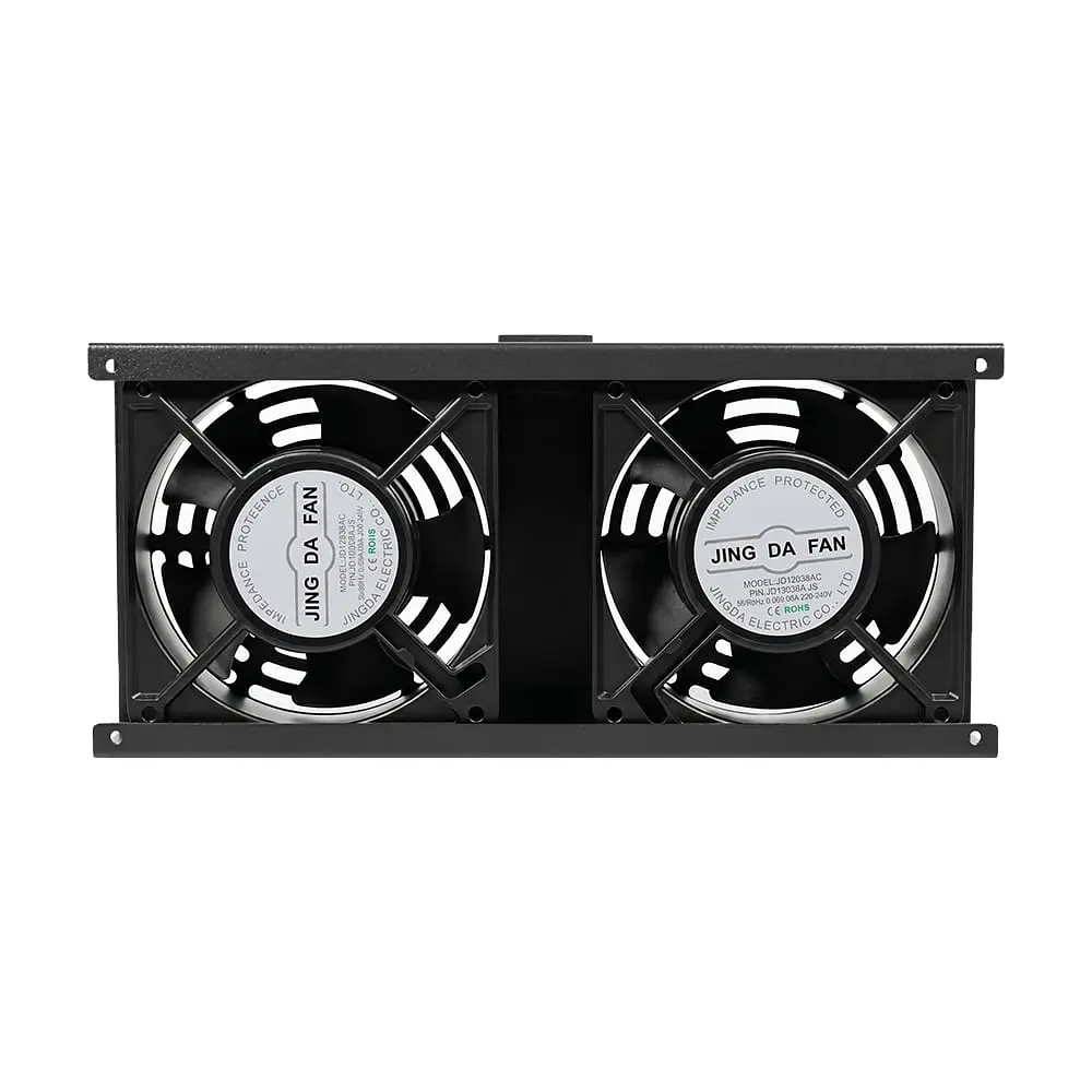 Вентилятор до комутаційних шаф глибиною до 600 мм Trinix TRX-FAN2 Black (25-00127) - фото 4