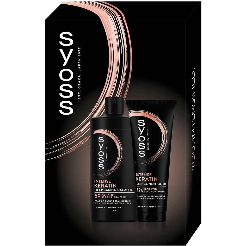 Набір Syoss Keratin: Шампунь 440 мл + Кондиціонер 250 мл - фото 4