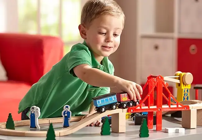 Дерев'яна дитяча залізниця Melissa&Doug (MD701) - фото 6