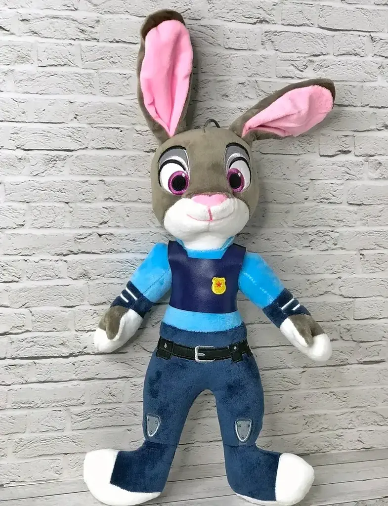 М'яка іграшка Джуді Хоппс Зоотрополіс Disney Zootopia, зайчик 40 см, дитяча іграшка для ігор і декору, подарунок дітям - фото 8