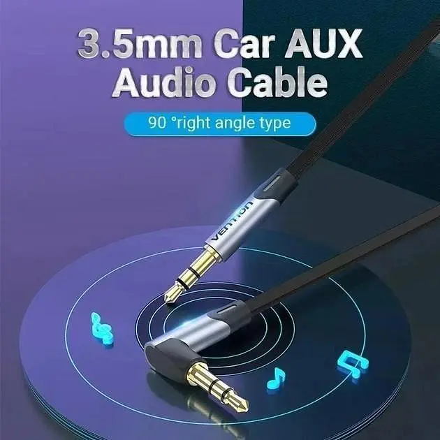 Аудио кабель Vention minijack 3,5mm - minijack 3,5mm TRS AUX 5 м, черный (BANHJ) - фото 7