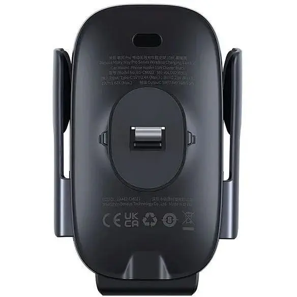 Держатель с беспроводной зарядкой Baseus Milky Way Pro Series 15W - фото 3