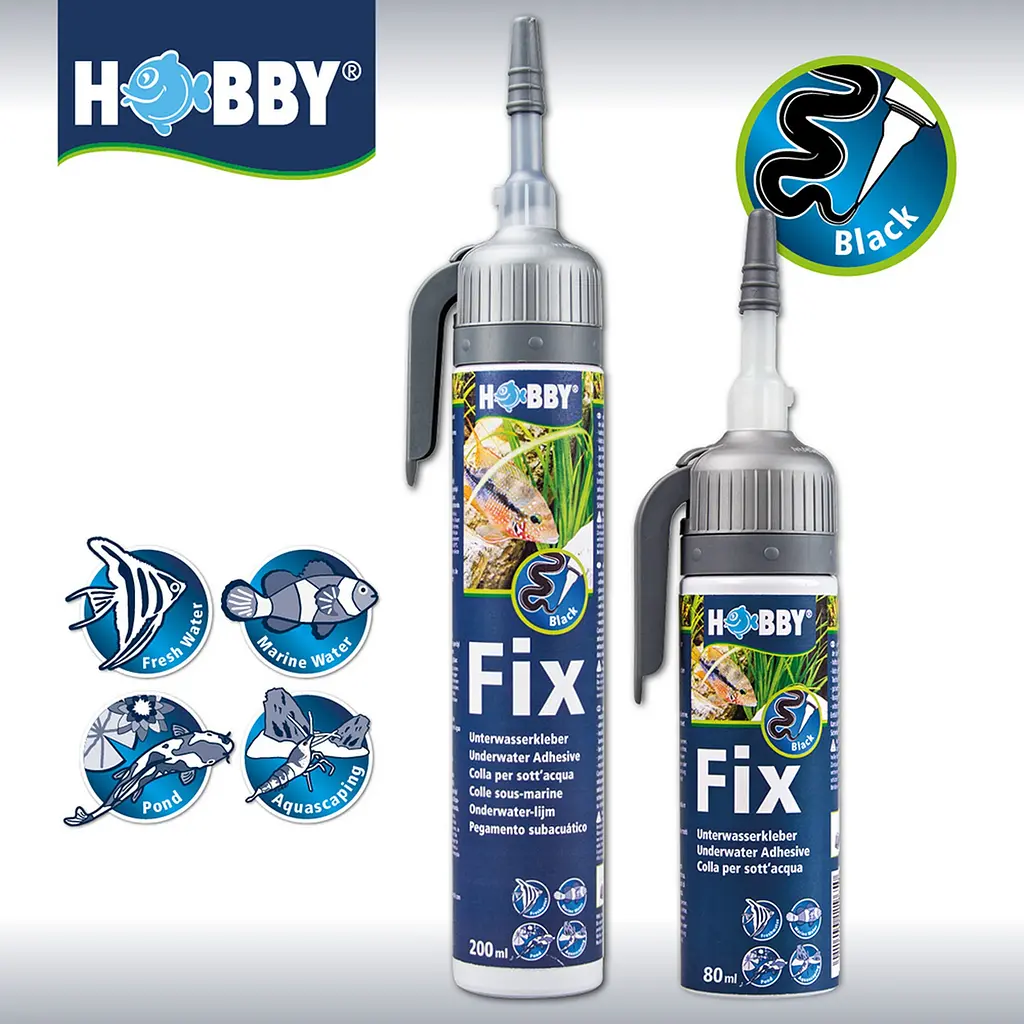 Клей-герметик прозорий Hobby Fix Underwater Adhesive 200 мл (11966) для акваріумів і тераріумів - фото 8