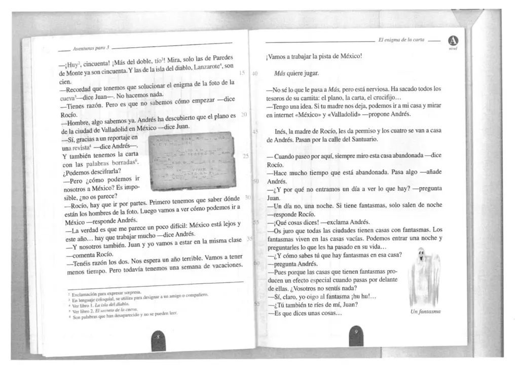 El enigma de la carta. Aventuras para 3 (A1) - Алонсо Сантамаріна - фото 5