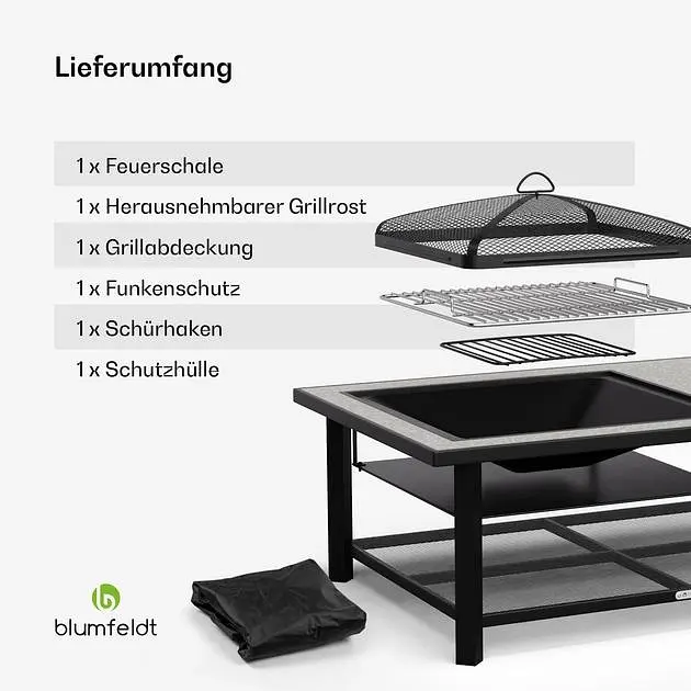 Мангал барбекю гриль Blumfeldt Merano Avanzato L (10041255) - фото 7