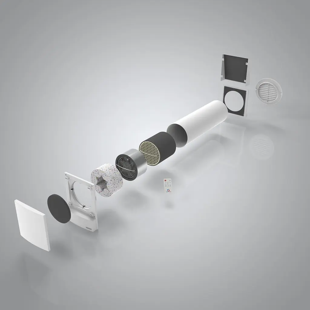 Рекуператор Ventoxx Harmony 0.5м (RV-2-05-GR2-A10W-RC) [135206] - фото 6