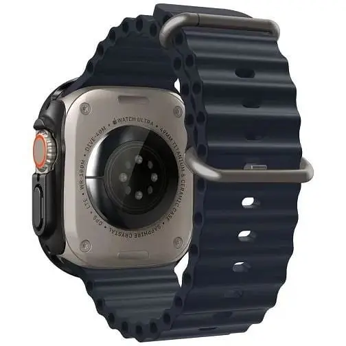 Захисний чохол зі склом Spigen Thin Fit 360 Black для Apple Watch Ultra/Ultra 2 49mm (ACS05558) - фото 9