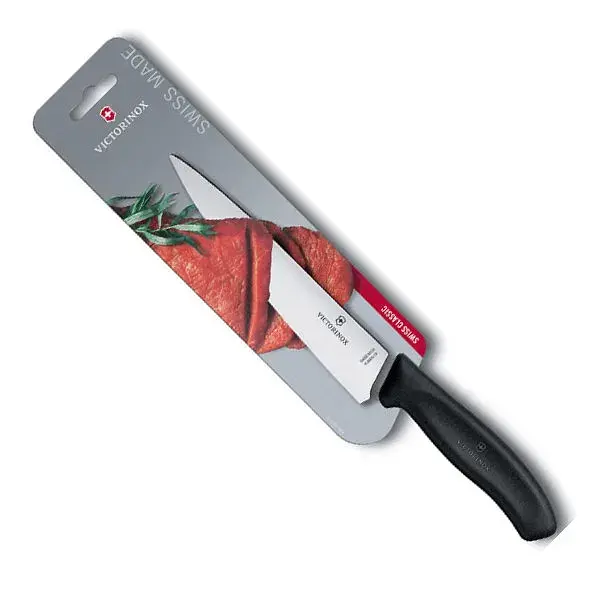 Кухонний ніж Victorinox SwissClassic Carving 19 см Black (6.8003.19B) - фото 2