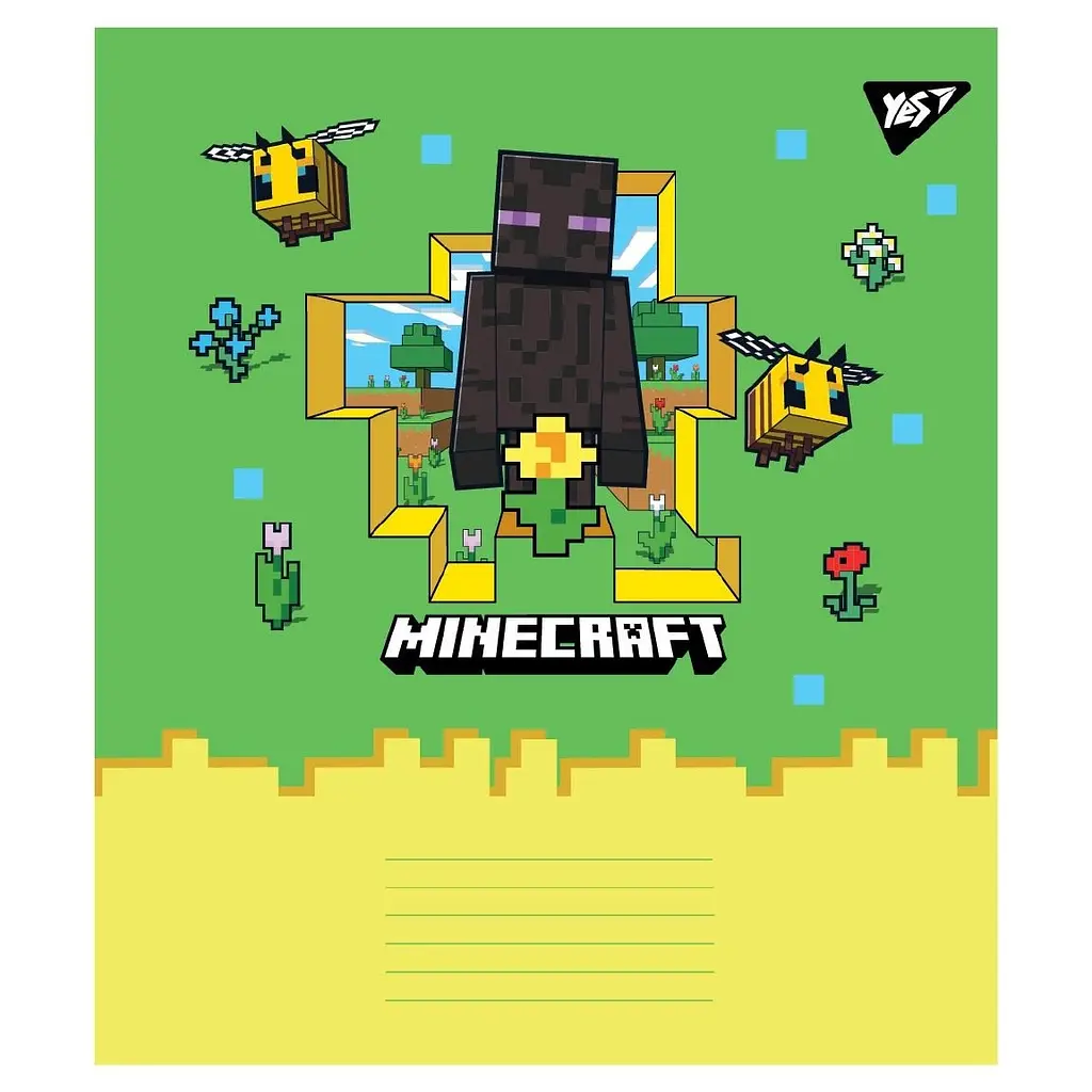 Набор тетрадей Yes Minecraft Spring А5, 24 листа 20 шт. (767596) - фото 4