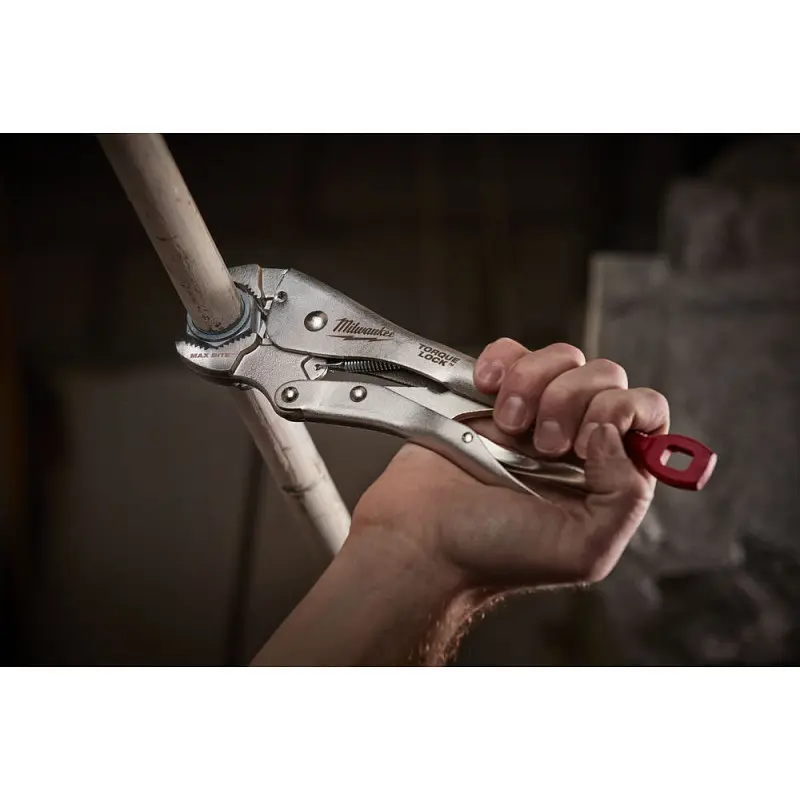 Затискач-струбцина Torque Lock Maxbite MILWAUKEE, Ø50мм (закруглені губки), 250мм - фото 3
