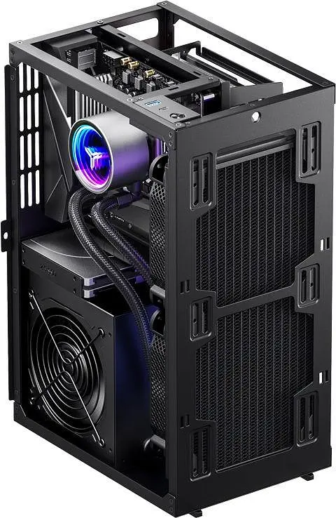 Корпус Jonsbo VR3 Aluminum Black (VR3 Black) Без БП - фото 8