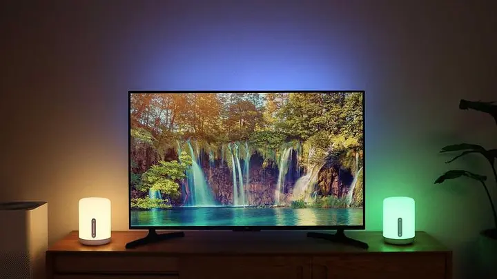 Настільна лампа смарт світильник XiaomiXiaomi Home Bedside Lamp 2 White MJCTD02YL MUE4093GL MUE4085CN - фото 7