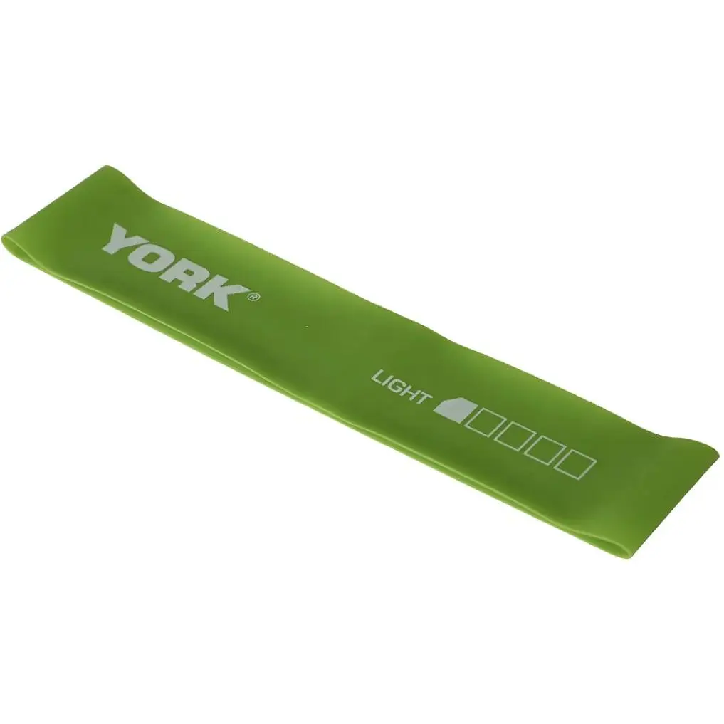 Резинка для фітнесу York Fitness Light, зелений - фото 4