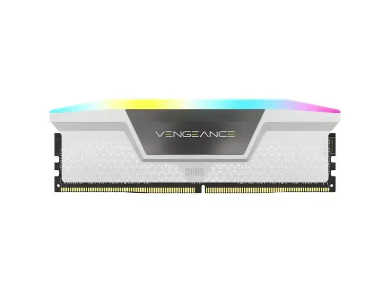 Пам'ять для настільних комп'ютерів Corsair 32 GB (2x16GB) DDR5 6000 MHz Vengeance RGB White (CMH32GX5M2B6000C30W) - фото 4
