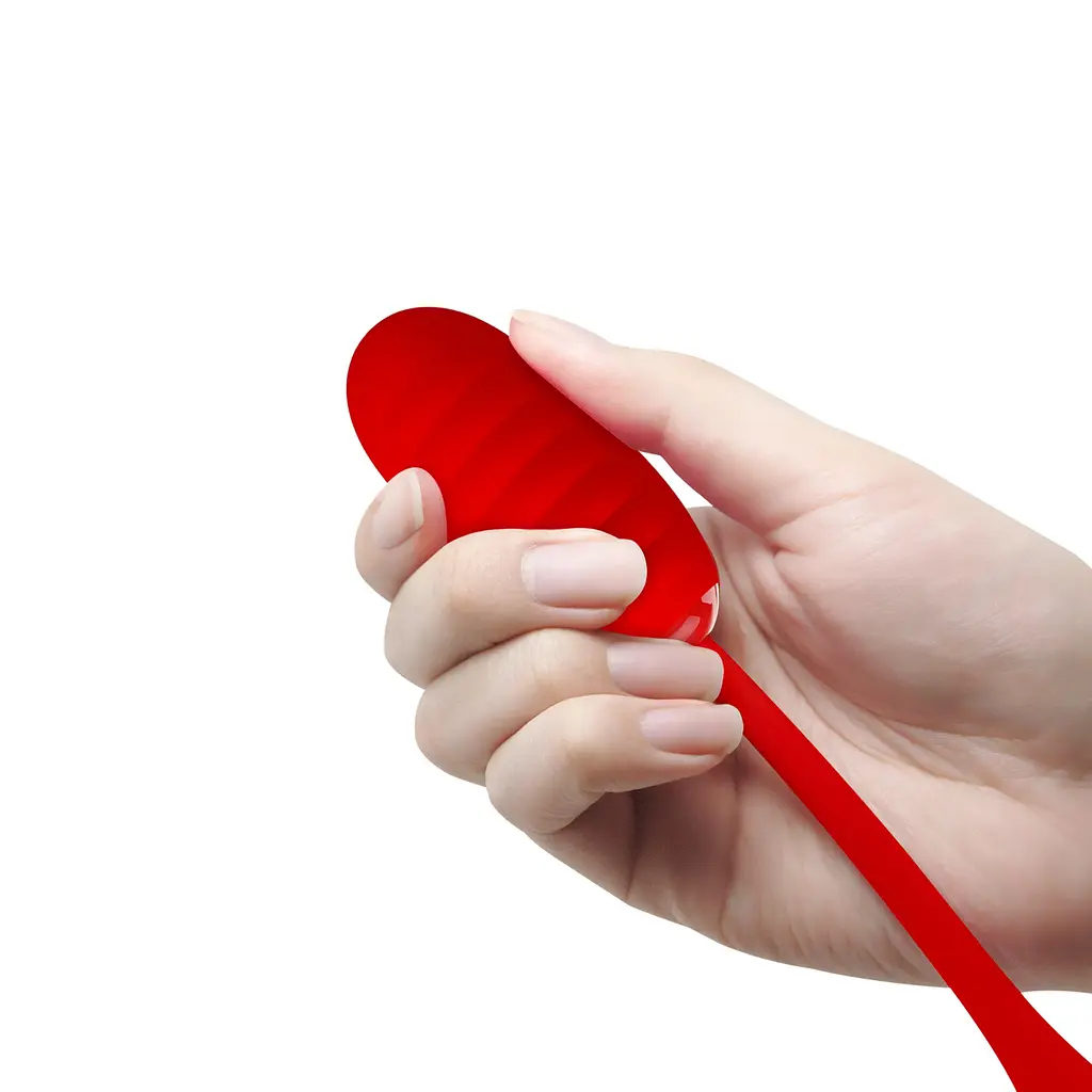 Віброяйце PRETTY LOVE Kirk Red 12 function vibrations PRETTY LOVE BI-014654-2 98610 - фото 3