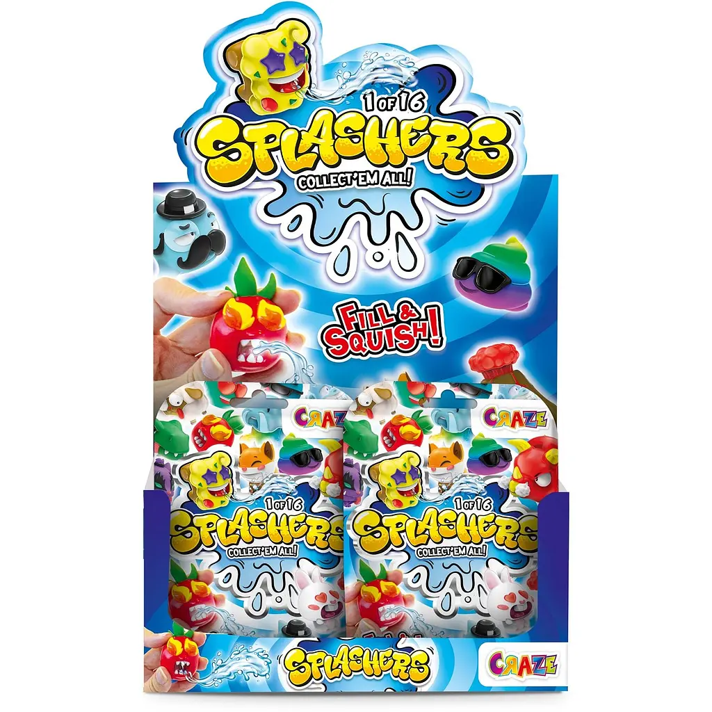 Коллекционная фигурка Craze Splashers брызгает водой в ассортименте (53294) - фото 3