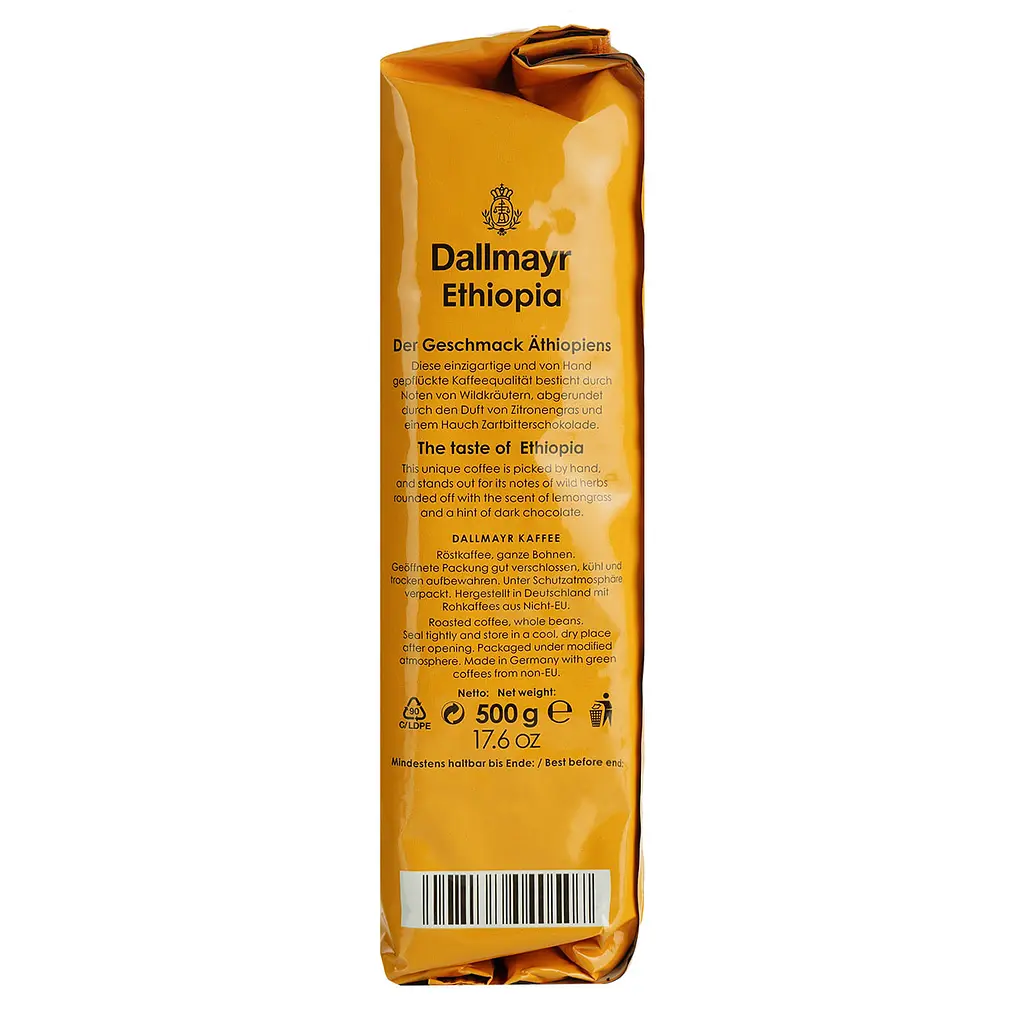 Кава в зернах Dallmayr Ethiopia смажена 500 г  - фото 4