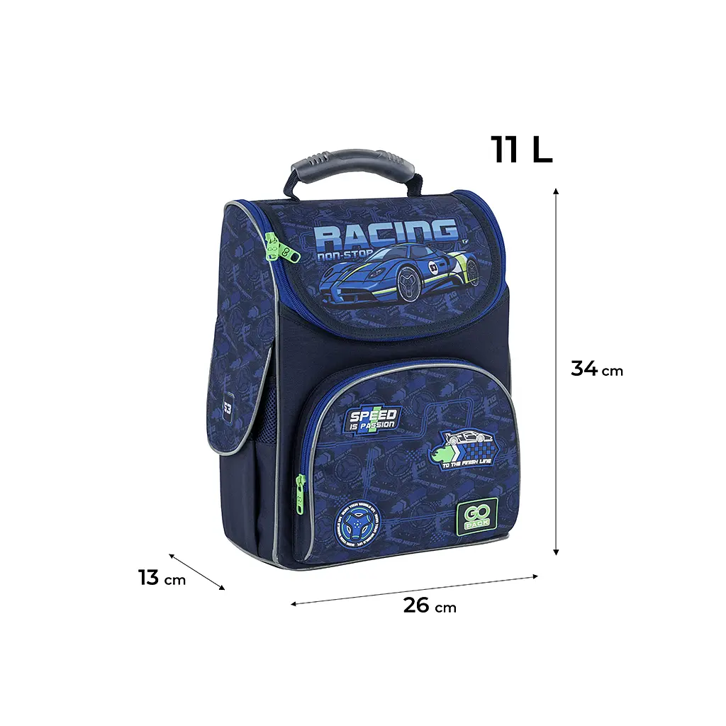 Портфель GoPack Education 5001S-6 Racing (GO25-5001S-6) - фото 3