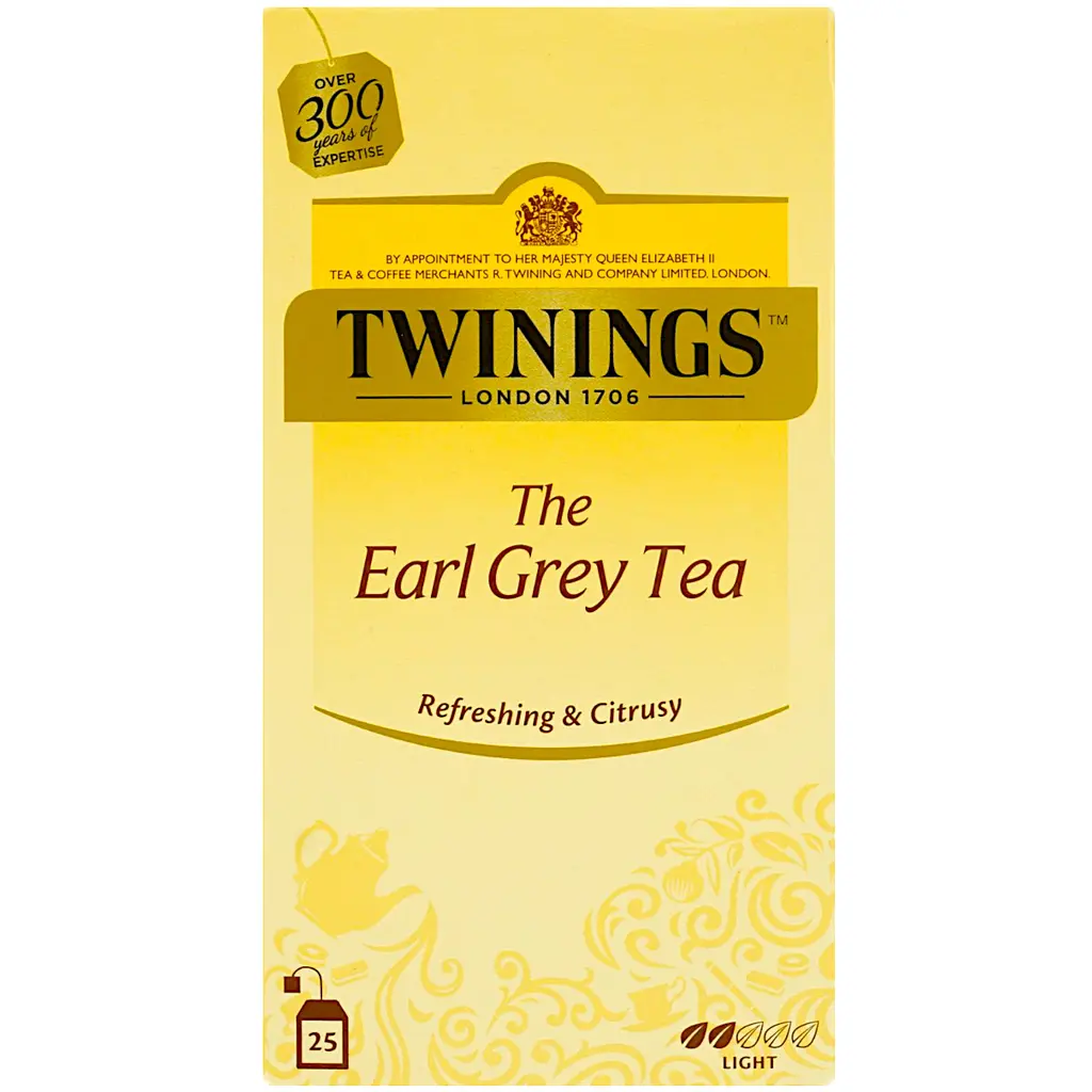 Уцінка. Чай чорний Twinings Earl Grey 25 пакетиків (109134)