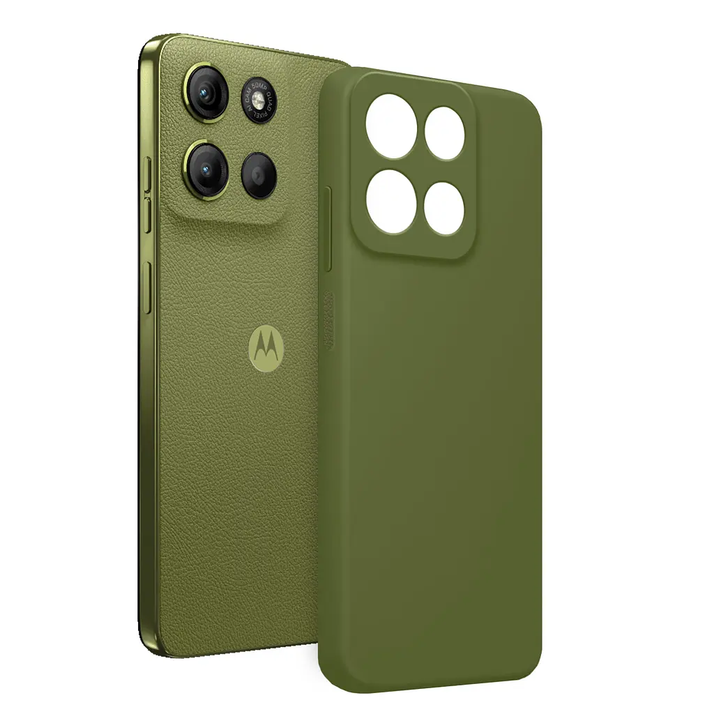 Чохол MAKE Motorola G15/G15 Power Silicone Iguana Green - фото 2