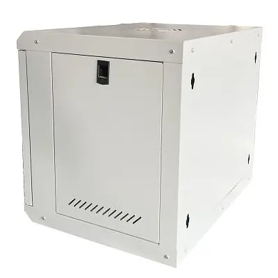 Шафа настінна GEAR 9U 19 600x450x500 мм, + Полиця 19, grey (GWMSN-9U-600-450G) - фото 4