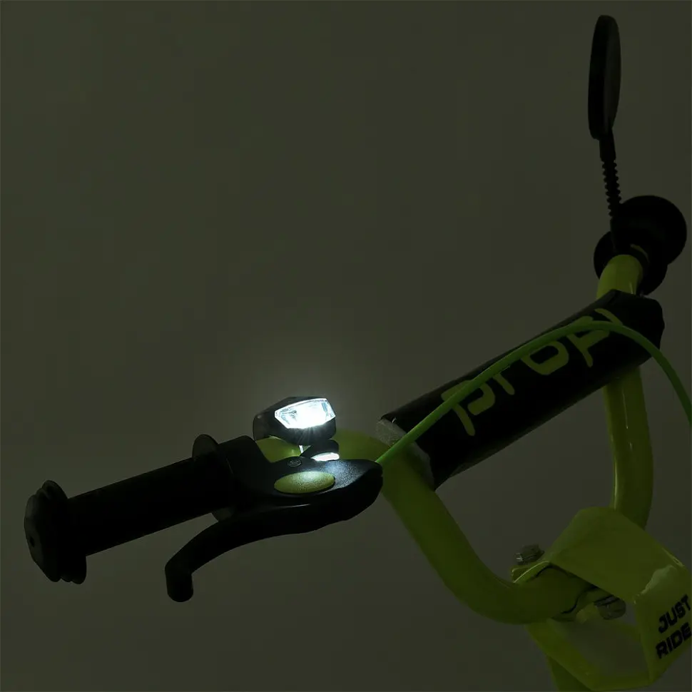 Велосипед дитячий Prof1 MB 18013-1 18 дюймів салатовий - фото 5