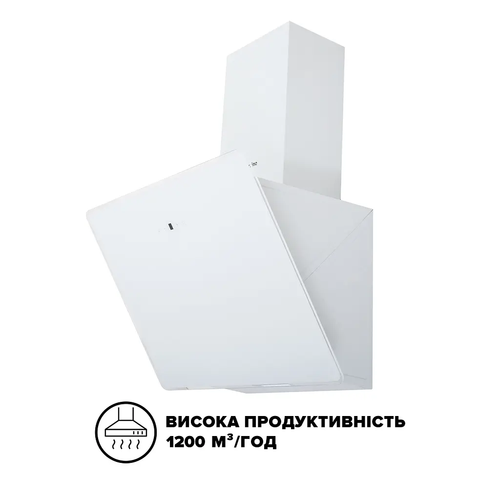 Витяжка Interline FLOW WH A/60/GL/M - фото 2