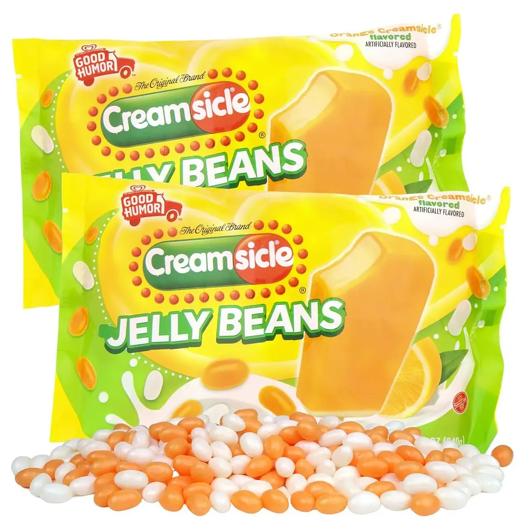 Драже Good Humor Orange Creamsicle Jelly Beans 340г - фото 9