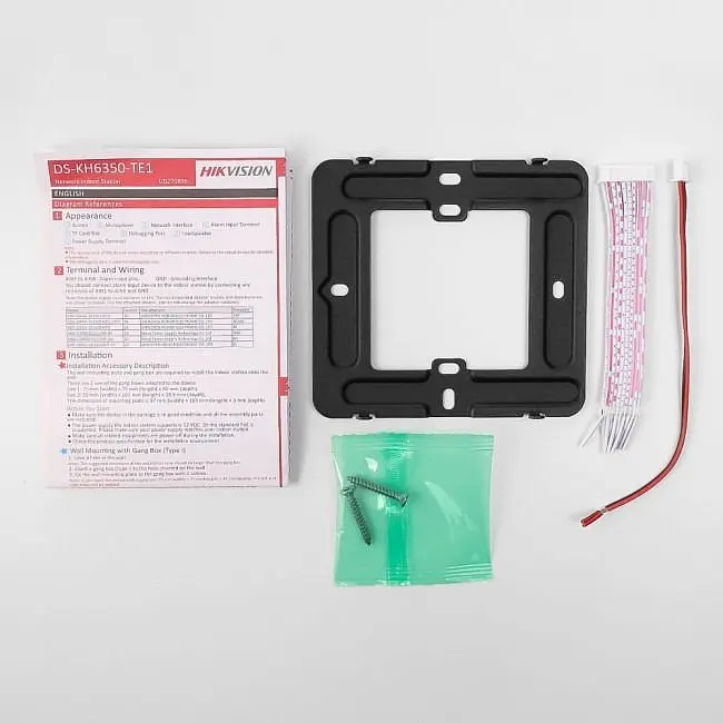 IP-видеодомофон Hikvision White (DS-KH6350-TE1) - фото 5