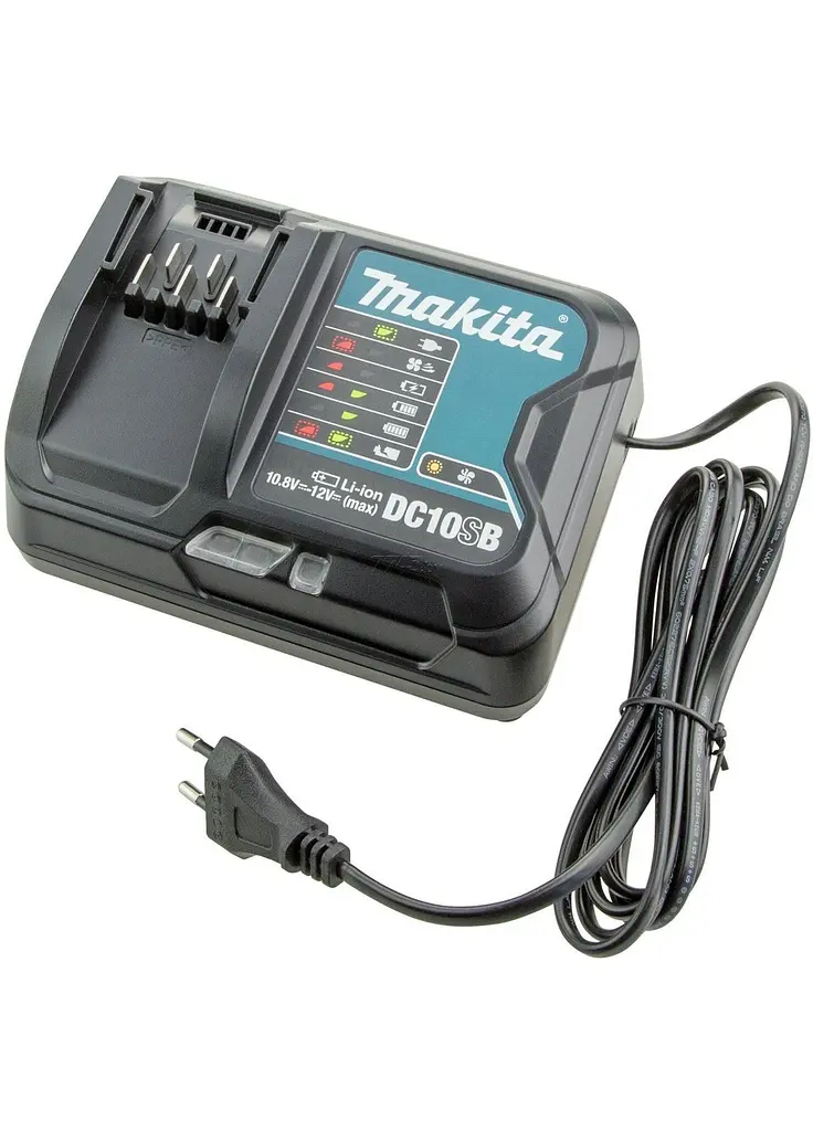 Пристрій для зарядки акумуляторів Makita CXT DC10SB (630996-7) - фото 5