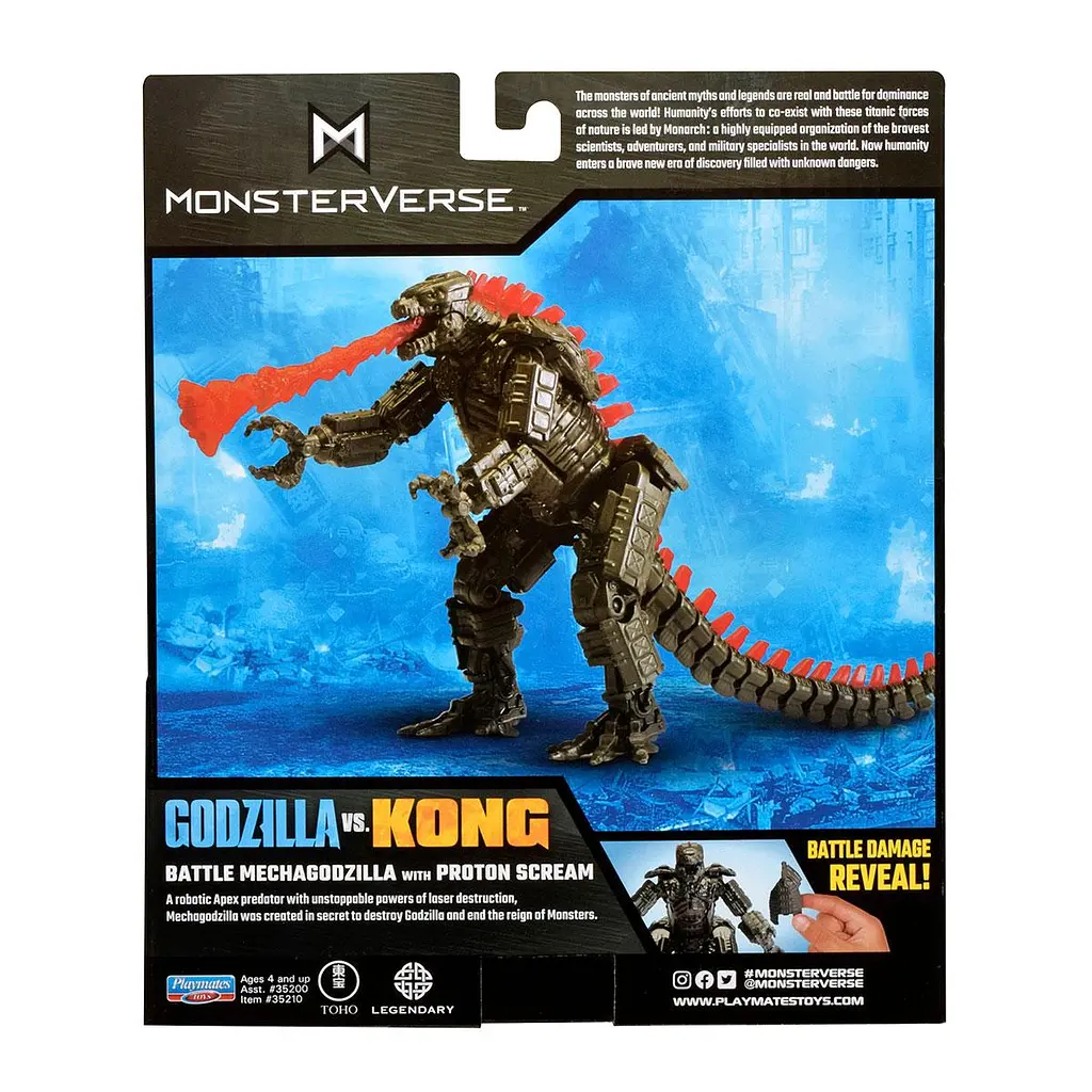 Фігурка Godzilla vs. Kong - Мехаґодзілла з протонним променем (15 cm) - фото 8