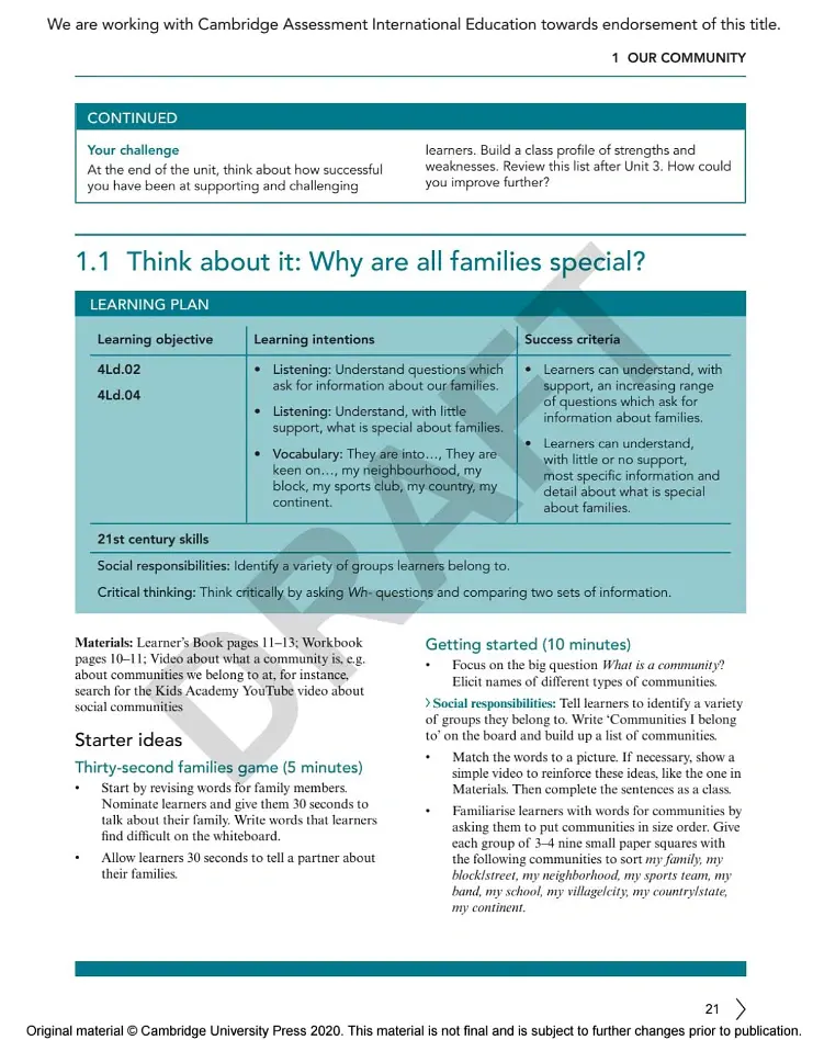 Cambridge Global English 4. Teacher's Resource with Digital Access - Кетрін Гарпер - фото 6