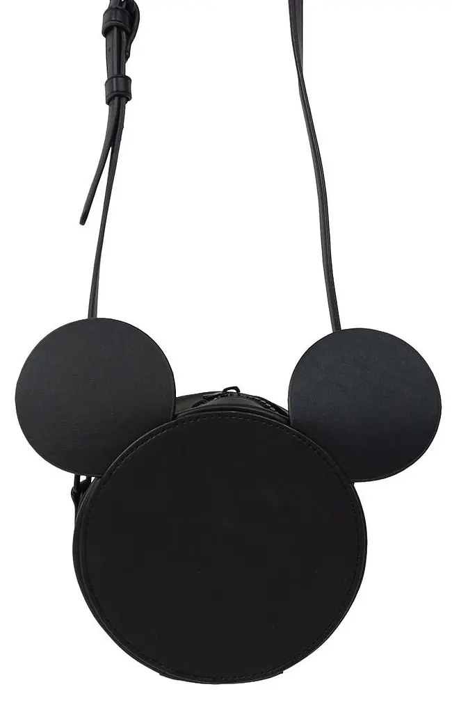 Сумка дитяча C&A Mickey Mouse з екошкіри для дівчинки 17х17 см Чорна - фото 3