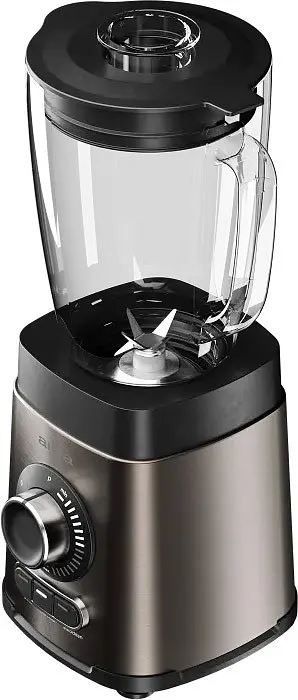 Блендер AIWA Saberu 1800 стаціонарний 1800Вт/ 18 швидк./ TURBO/ чаша для змішування 1.8л/ коричневий - фото 3