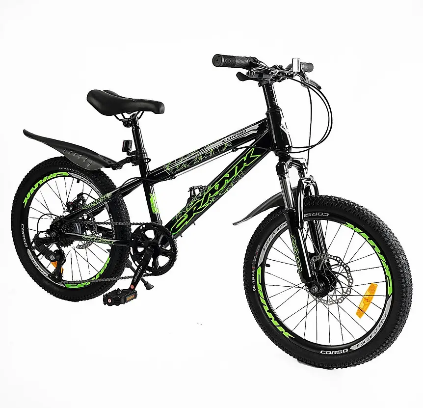 Велосипед спортивний 20'' CR-20440 «CRANK» Corso сталева рама, обладнання LTWOO-A2, 7 швидкостей, зібраний на 75% (6800067204403) - фото 2