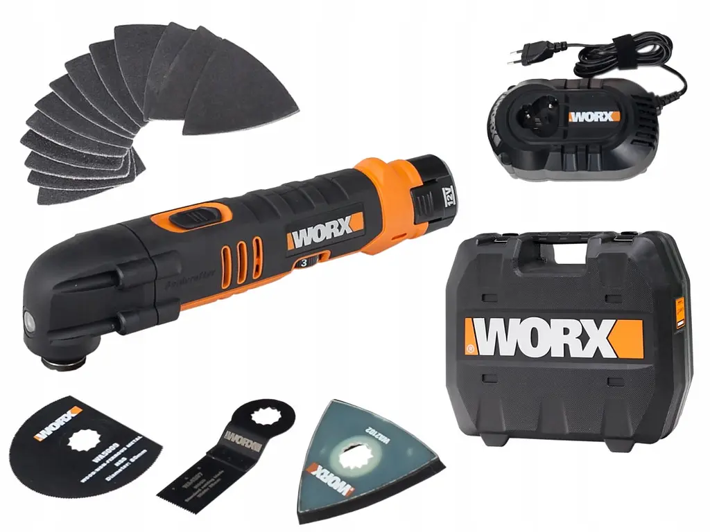 Многофункциональное устройство для резки и шлифовки Worx WX673.3 на аккумуляторе - фото 2