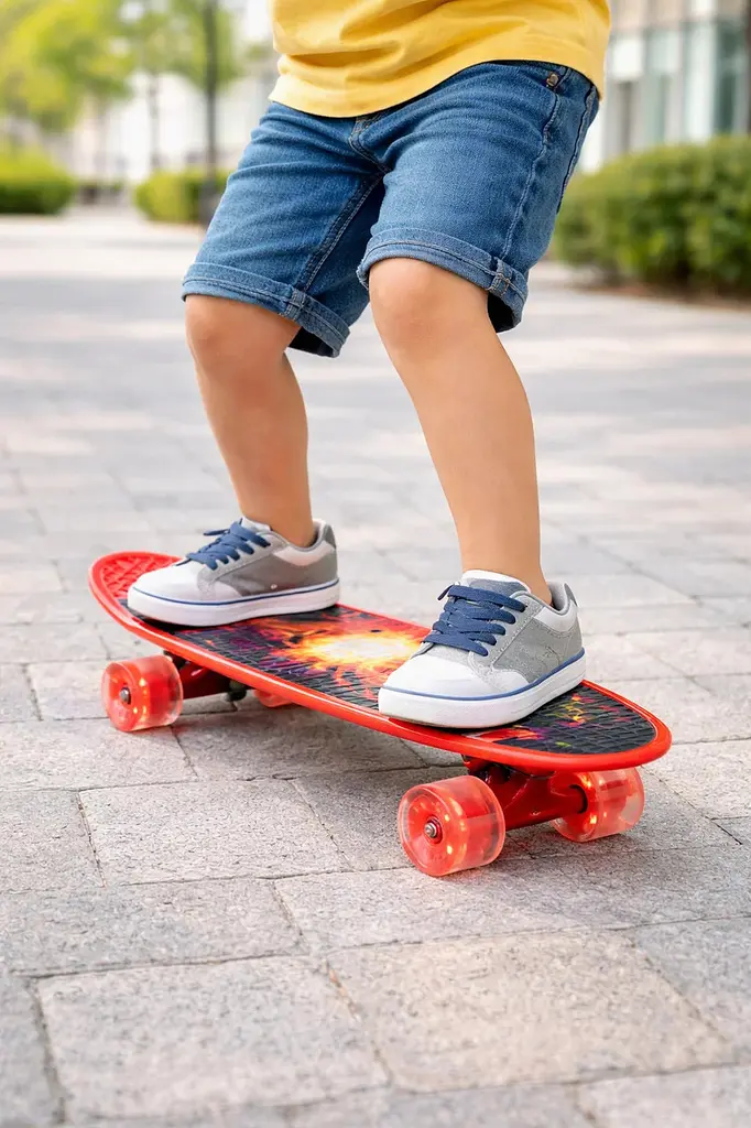 Дитячий і підлітковий penny board зі світними колесами - фото 6
