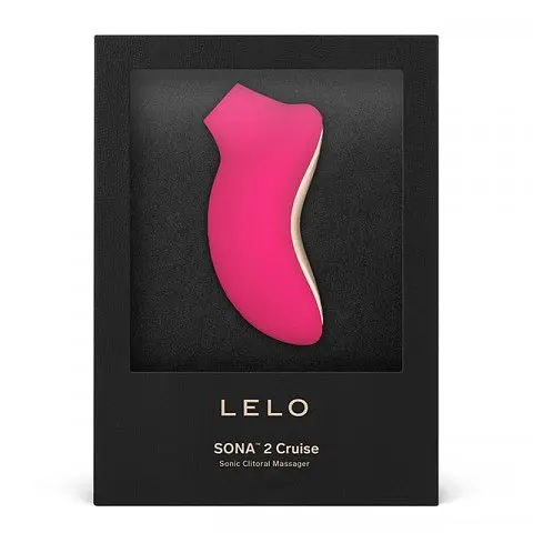 Массажер Lelo Sona 2 Звуковой клитора, 10х5.6 см розовый - фото 4